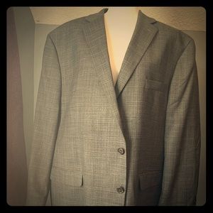 Men’s Chaps Gray Plaid Sport Coat